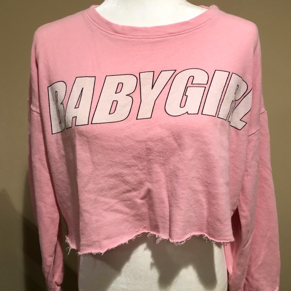 Long Sleeve Crop Top